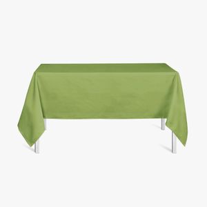 Quadratische Tischdecke, 140x200 cm, grün, TODAY