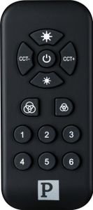 Paulmann SmartHome Bluetooth Boss diaľkové ovládanie 2xAAA čierny plast7161