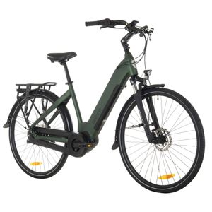 ADORE E-Citybike 28" Alu Cityfahrrad CX-280 Mittelmotor 60NM / 15Ah British Green matt Adore 180E