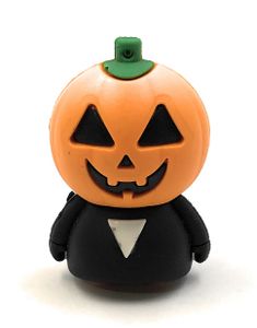 Onlineworld2013 Figur Kürbis Halloween Gespenst Funny USB Stick 128 GB USB 3.0