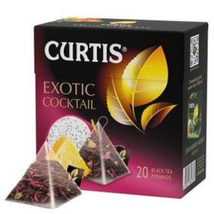 Curtis schwarzer Tee Exotic Cocktail 20 Pyramidenbeutel Pyramid Tea