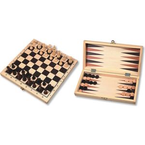 Schach - Backgammon Kassette Standard