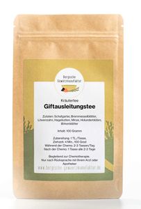 Giftausleitungstee - Kräutertee zur Begleitung einer Chemotherapie