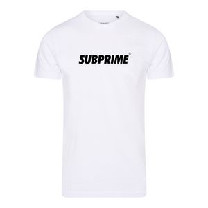 Subprime Shirt Basic White Weiss - Große XL Subprime Shirt Basic White Weiss - Große XL