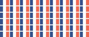 Mini Aufkleber Set - Pack glatt - 20x12mm - selbstklebender Sticker - Fahne - Frankreich - Flagge / Banner / Standarte fürs Auto, Büro, zu Hause und die Schule - 54 Stück