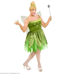 WALDFEE (Kleid, Flügel) Größe XL