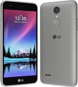 LG K4 2017 M160 Titan Silber LTE Quad-Core 12,7cm (5Zoll) Android Smartphone Ohne Simlock