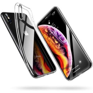 Handy Case für iPhone X XS Hülle Transparent Schutz Tasche Handyhülle Cover
