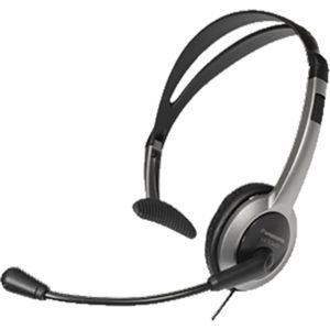 Panasonic RP-TCA430E-S, monophon, Kopfband, Grau, verkabelt, 2.5 mm (2/32"), 1.2 m