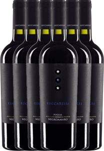 VINELLO 6er Weinpaket - Negroamaro Puglia IGP 2021 - Luccarelli