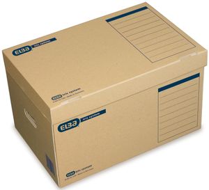 ELBA Archiv Container tric System mit Deckel naturbraun