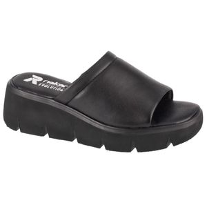 Rieker Flip-Flops W1551-00, Badelatschen, Damen, Schwarz