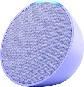Amazon Echo Pop, Amazon Alexa, Rund, Lavendel, Android, Fire OS, iOS, 4,95 cm, Tasten