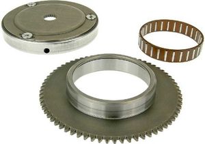Anlasser Freilauf mit Starterzahnkranz 13mm Stumpf für China 2-Takt