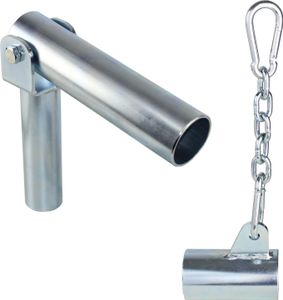 Robert Baraban Core Trainer Set mit T-Bar Hülse, Barbell Hinge steckbar, Landmine, T-Bar Drehgelenk 360°, verzinkt