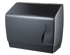 Papierspender 500 Blatt Handtuchspender Papierhandtuchspender Box Schwarz