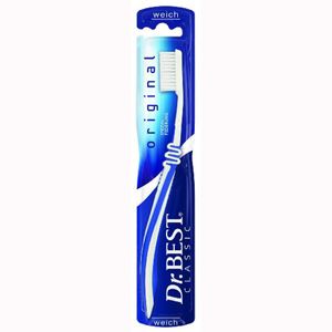 Dr  BEST Zahnbürste Original weich Reinigung und Zahnfleischschutz