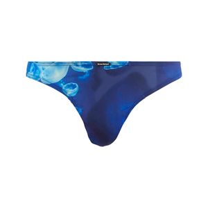 Bruno Banani Herren String - Subaqua, Unterhose, Tanga, Muster, Logo Blau S