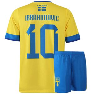 Schweden Trikot Set Zlatan Ibrahimovic – Kinder und Erwachsener - 140