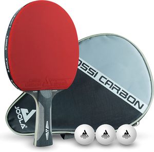 JOOLA Rosskopf Carbon Set | Tischtennisschläger TT Table Tennis Tisch Tennis