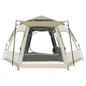 Instantní pop-up stan, přenosný, vodotěsný, automatický stan, rodinný kempinkový stan, chatka pro kempování, turistiku, horolezectví