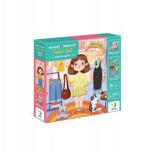 Magnetisches Ankleidespiel, Modisches Mädchen – Magnete für Kinder 200243
