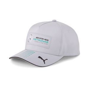 PUMA Uni MAPF1 Mercedes AMG Formel 1Baseballcap Cap / Mütze Basecap, Farbe:Silber (Mercedes Team Silver)
