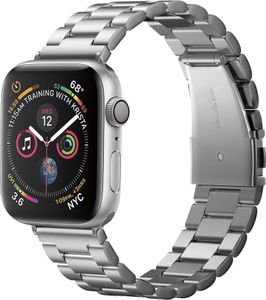Pasek Spigen Modern Fit Band Apple Watch 4/5/6/7/SE/8/9/Ultra 44/45/49mm Silber