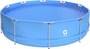 Avenli Frame Pool 360 x 76 cm, Aufstellpool rund, ohne Pumpe,  blau