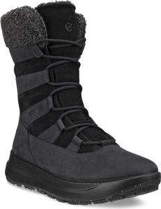 Ecco Stiefel bequem warm gefüttert in schwarz, Gr. 40