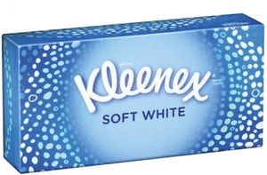 Kleenex Soft White Chusteczki higieniczne, 70 sztuk (PRODUKT Z NIEMIEC)