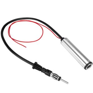 alca® Univerzálny anténny zosilňovač autorádio autoanténny adaptér 12V externý zdroj
