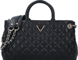 Guess Giully Girfriend Satchel gesteppte Tasche In Schwarz für Frauen - 17 x 31 x 12 CM / Schwarz