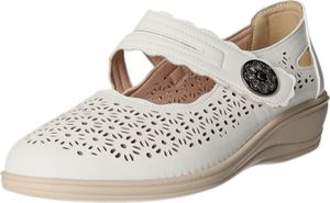 Donna Andrea Damen-Slipper Weiß, Farbe:weiß, EU Größe:39