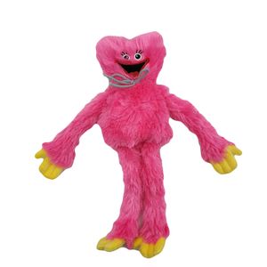 Poppy Playtime Huggy wuggys Plüschtier Monster Horror Weihnachtspuppen Geschenke für Spielefans Geburtstag 30cm (Rosa)