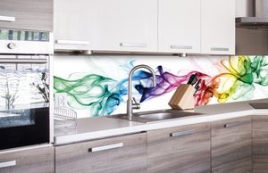 Küchenrückwand Folie selbstklebend RAUCH 260 x 60 cm - Klebefolie - Dekofolie - Spritzschutz für Küche -