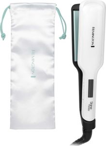 REMINGTON Glätteisen Shine Therapy S8550 mit breiter Platte 150-235°C