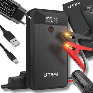 Powerbank 12V Rozrusznik Booster Jump Starter Urządzenie Rozruchowe 1000A Utrai Jstar Air + Akcesoria Full Power
