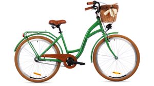Goetze Limited 26"  3 Gang Tiefeinsteiger City Bike Damen fahrrad mit Korb