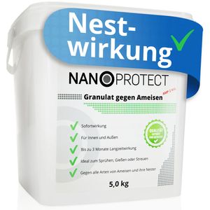 Nanoprotect Granulat gegen Ameisen | 5 kg | AMP 2 MG