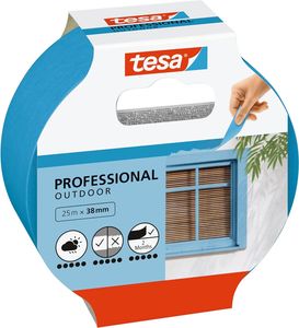 tesa ecoLogo Maler Krepp Precision Outdoor Papierabdeckband 38 mm x 25 m