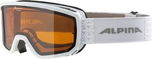 Alpina Kinder Skibrille SCARABEO S Doubleflex Scheiben weiss