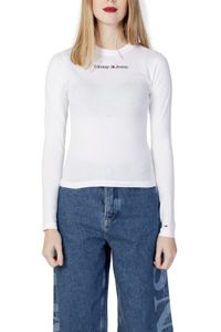 TOMMY HILFIGER JEANS T-shirt Damen Textil Weiß GR75817 - Größe: XS