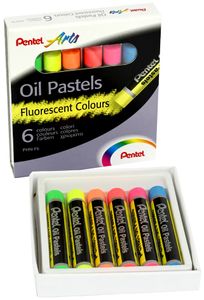 PentelArts Ölpastellkreide PHN-F6 6er Set Neonfarben