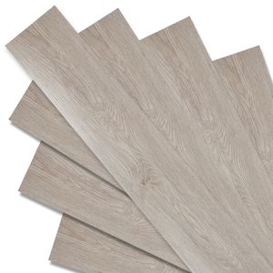 SWANEW vinylová podlaha PVC prkno, samolepicí laminát, 21 kusů, cca 3m², bílý dub