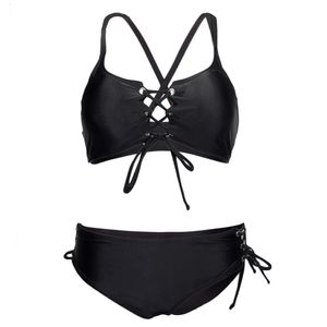 Damen Bikini Set - Push Up Badeanzug, Zweiteilige Bademode Swimsuit - Push-up Bikini C