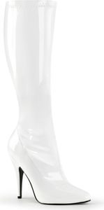 SEDUCE-2000 Damen Boots von Pleaser, Weiß  , EU 38, US 8