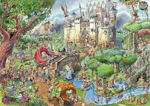 Hugo Prades Fairy Tales Puzzle1500 Teile