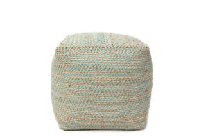 Pouf Abella aqua 40x40x40