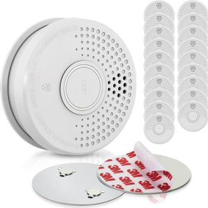 SHD by OneConcept Rauchmelder mit Magnethalterung, 20x Mini-Rauchmelder, Feuermelder mit Batterie, Rauchmelder für Küche, Büro, Wohnwagen, 20er-Set Brandmelder mit Testfunktion & Stummschaltung SHD by OneConcept Rauchmelder mit Magnethalterung, 20x Mini-Rauchmelder, Feuermelder mit Batterie, Rauchmelder für Küche, Büro, Wohnwagen, 20er-Set Brandmelder mit Testfunktion & Stummschaltung